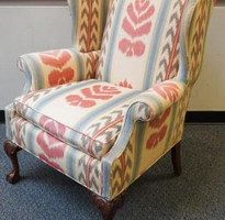 Chippendale Style Wingback Chair